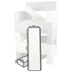 Lot de 15 grands blocs en mousse - La Tour
